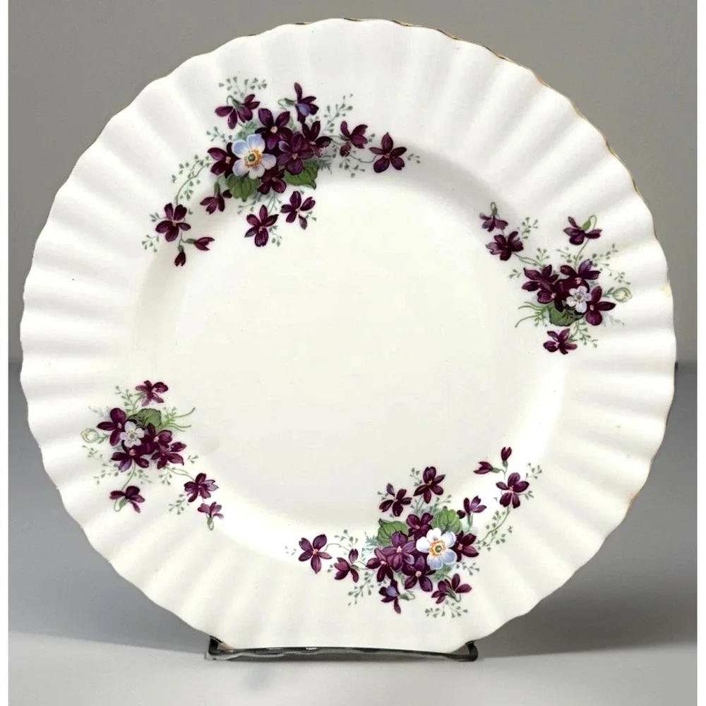 VTG Royal Ascot Violet Bone China 8